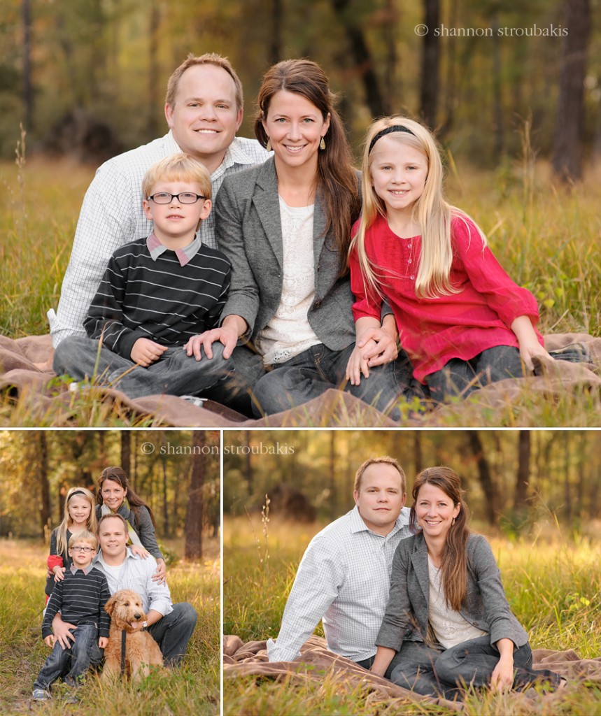 Holiday Family Portraits ~ The Woodlands Family Photographer - Shannon ...